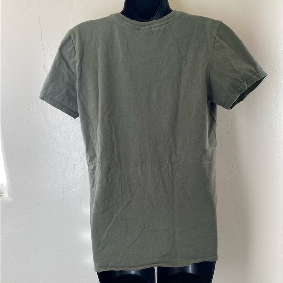 Gildan Bad Ass Babes Club T-Shirt Green Size Small - Picture 6 of 6